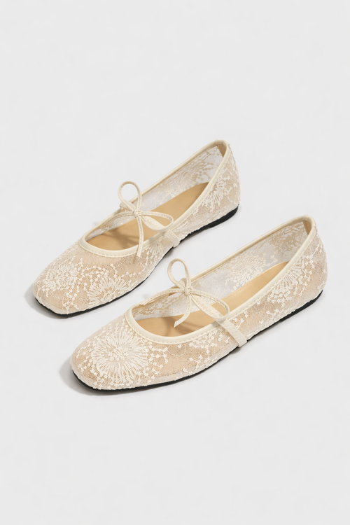Lace Ballet Flats